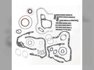 Conversion Gasket Set fits Allis Chalmers 180 185 190 190XT 200 7000 7010 7020 8010 545 545B D2800 D2900 649 649I 649T 345B 545 545B 840B 940 74009451 74009456 fits Gleaner F F2 G L L2 L3 M M2 M3