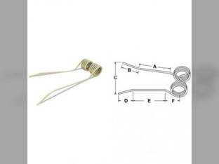 Tedder Tooth fits Hesston 3700 96PZ225 fits Vicon Haybob 300 HS360 510.01.289 510.01.368 51001289 51001368 fits Zweeger Haybob 300 HS360 96PZ4 PZ111 PZ225 PZPZ225 ZPZ111Z ZPZ225Z