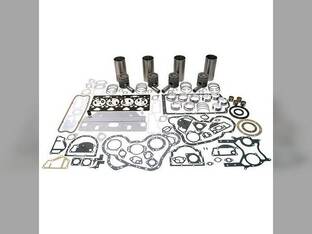 Engine Rebuild Kit - Less Bearings fits Massey Ferguson 390T 393 398 698 3065 3070 fits Perkins A4.236T