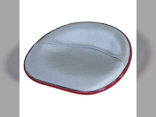 Pan Seat Rod Mount Canvas Silver fits International A B Super A 100 130 140 300 300U 330 340 350 444 2444 140 340 444 2444 50570DC