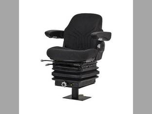 Seat Assembly - Mechanical Suspension Cloth Black fits Case 570LXT 580K 580L 580M 580N 580SK 580 Super L 580 Super M 580 Super N 590L 590 Super L 590 Super M 590 Super N 590 570LXT 580L 313943A1