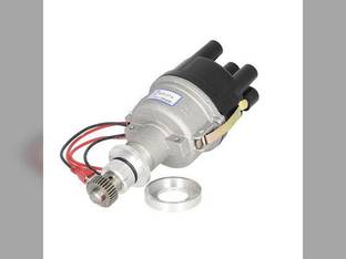 Distributor with Electronic Ignition - 12 Volt fits International A B C H HV M MTA Super A Super C Super H Super M Super MTA 200 230 240 300 330 340 350 400 450 240 340 366928R91 107296C91 107304C91
