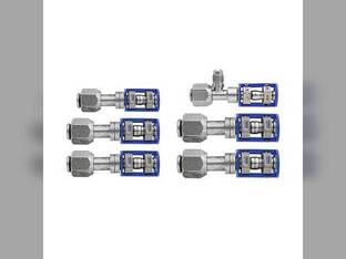 Quick Clip Fitting Kit 66 Series Flare fits International 100 766 966 1066 1466 1468 1566 1568