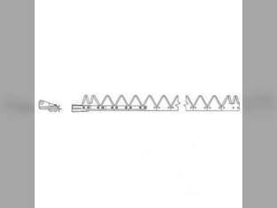 Sickle Assembly - 7' Left Hand Plated Top Serrated Bolted fits Case IH SC416 8380 8840 8870 fits Hesston 1170 1270 1275 8400 700715165