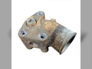 Used Water Inlet Manifold - Aluminum fits Case W11B 450C 455C 550 550E 650 850E 855E 880D 1085B 1085C 1086B 1150E 1155E fits Case IH 1896 2096 5120 5130 5140 5150 5220 5230 5240 5250 J903102 J934877