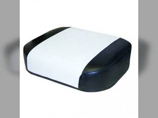 Seat Cushion Set Vinyl White/Black International 706 1466 766 1066