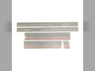 Hood/Cab Stripe Decal Set - Vinyl fits Case IH 9170