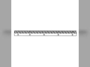 Cylinder Rasp Bar Kit Plain fits Massey Ferguson 760 865 860 294140M91 294142M91