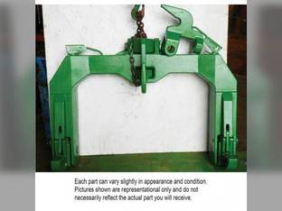 Used Cat III IV Quick Hitch Assembly/W Two center hooks fits John Deere 8130 8225R 8230 8235R 8245R 8260R 8270R 8285R 8295R 8310R 8320R 8320RT 8330 8335R 8345R 8345RT 8360R 8370R 8430 8530 AR216079